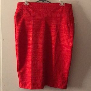 Red LuLaRoe Cassie size L